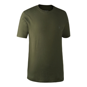 Deerhunter T-Shirt 2-Pack - Herre - Green/Brown