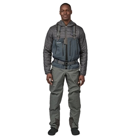 Patagonia M's Swiftcurrent Expedition Zip-Front Waders - Herre - Forge Grey